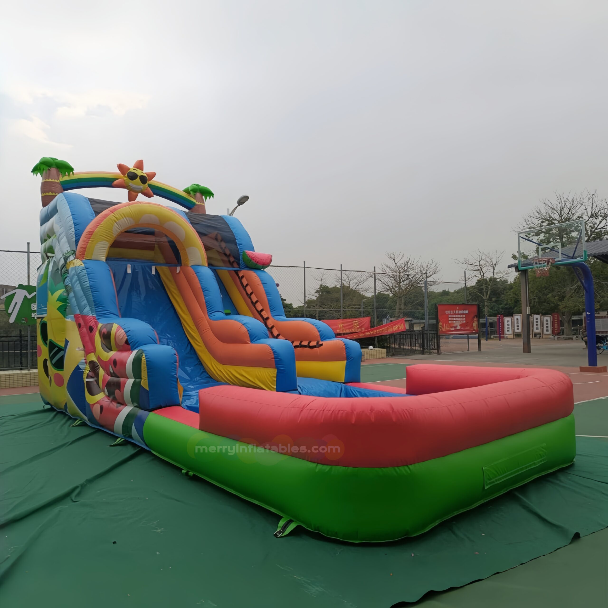 Sun Tropical water slide 1 (1)