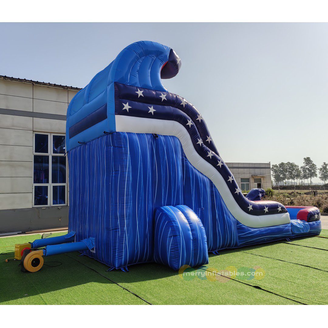 USA flag water slide 4