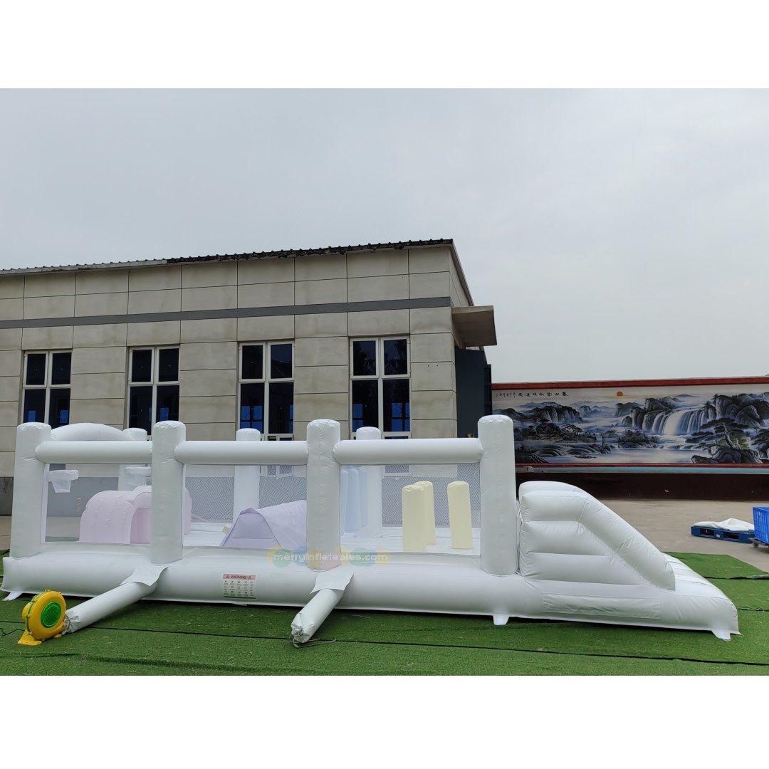white PVC obstacle 8